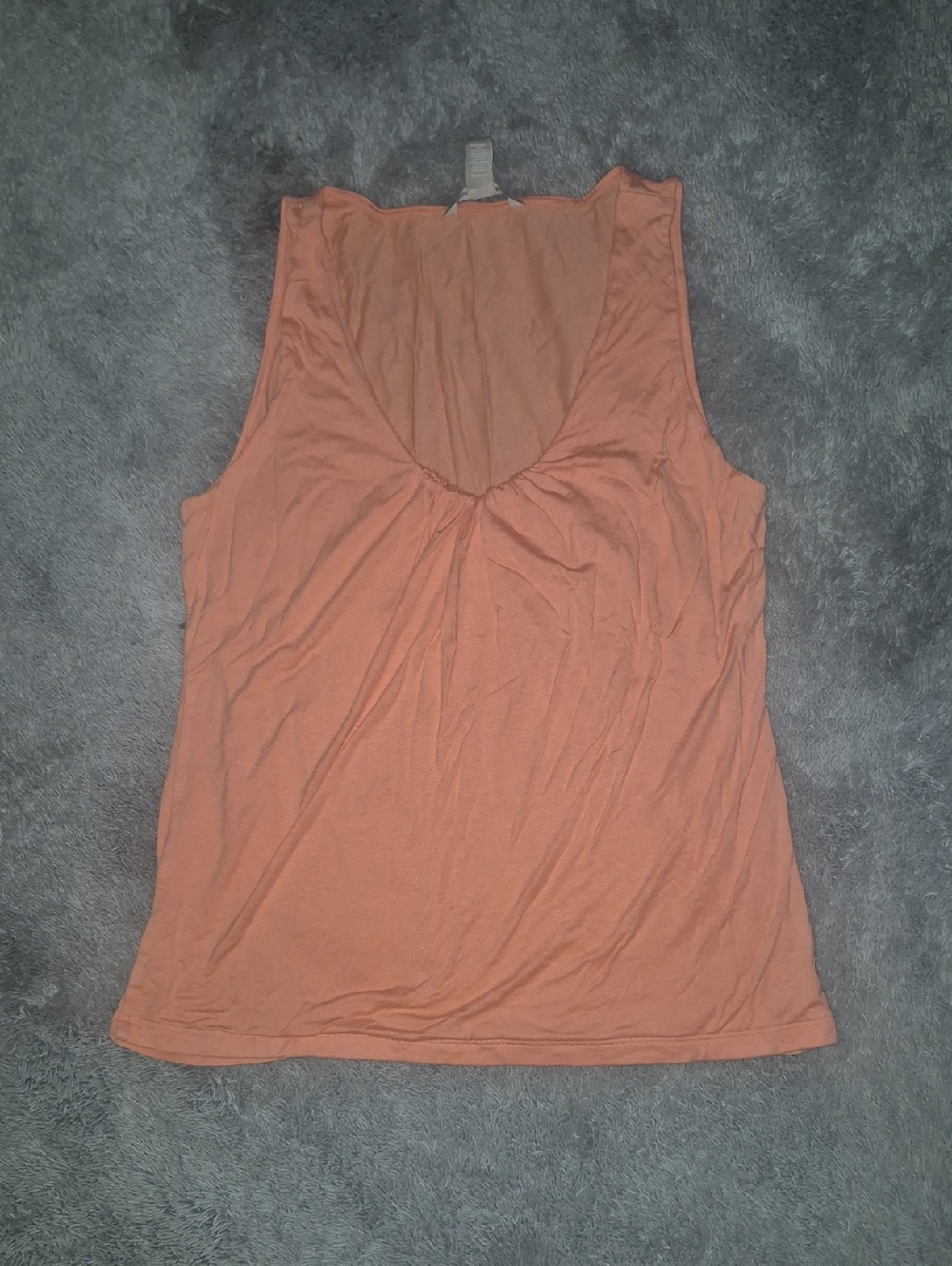 Banana Republic Scoop Neck Tank Top - Rusty Orange